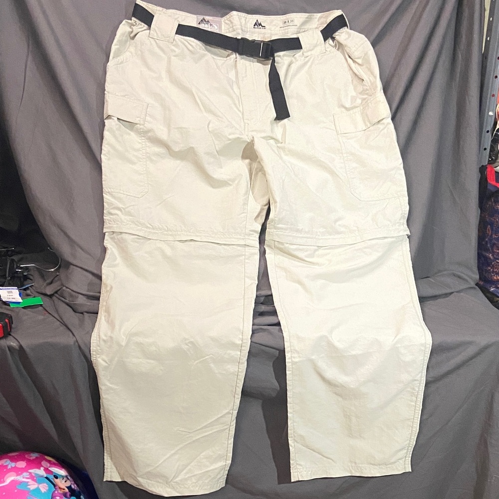 Mountain Club Convertible Cargo Belted Hiking Pants